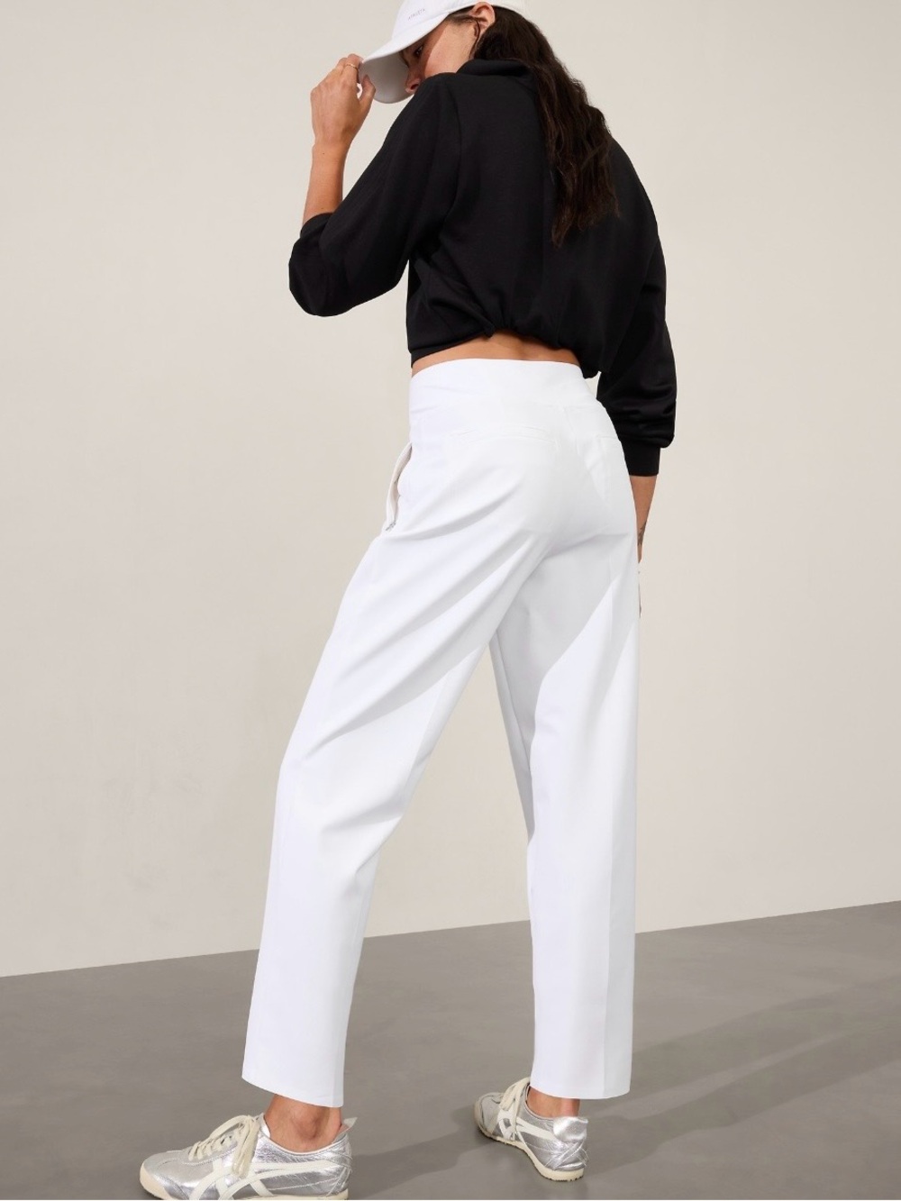 lululemon athletica White Straight Leg High-Rise Pants